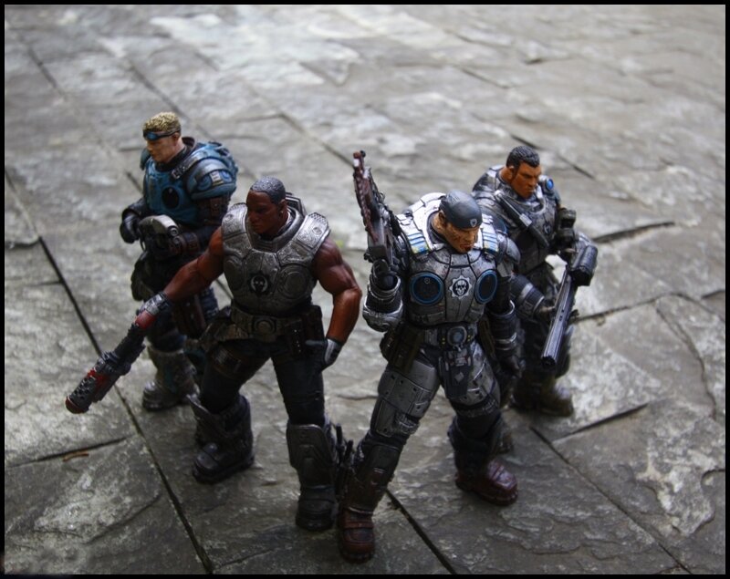 Gears of War action figures