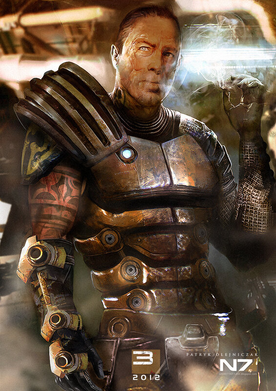 Gears of War character concept art