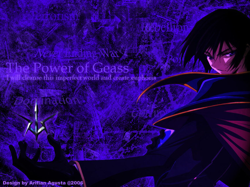 Geass power anime wallpaper