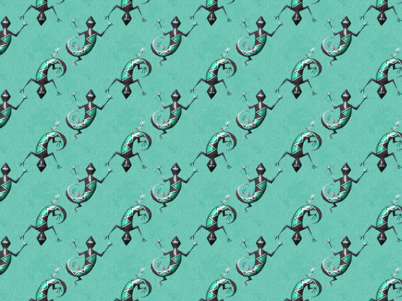 Gecko Pattern Design