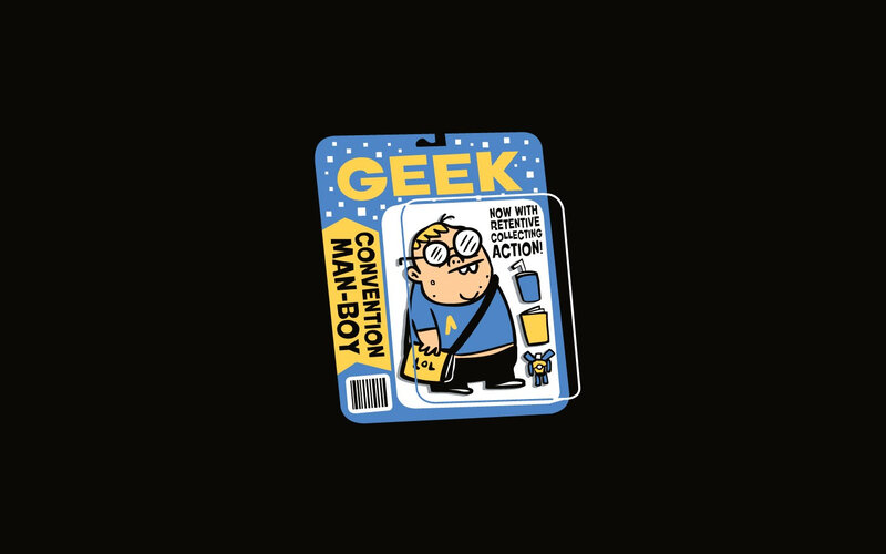 geek action figure package