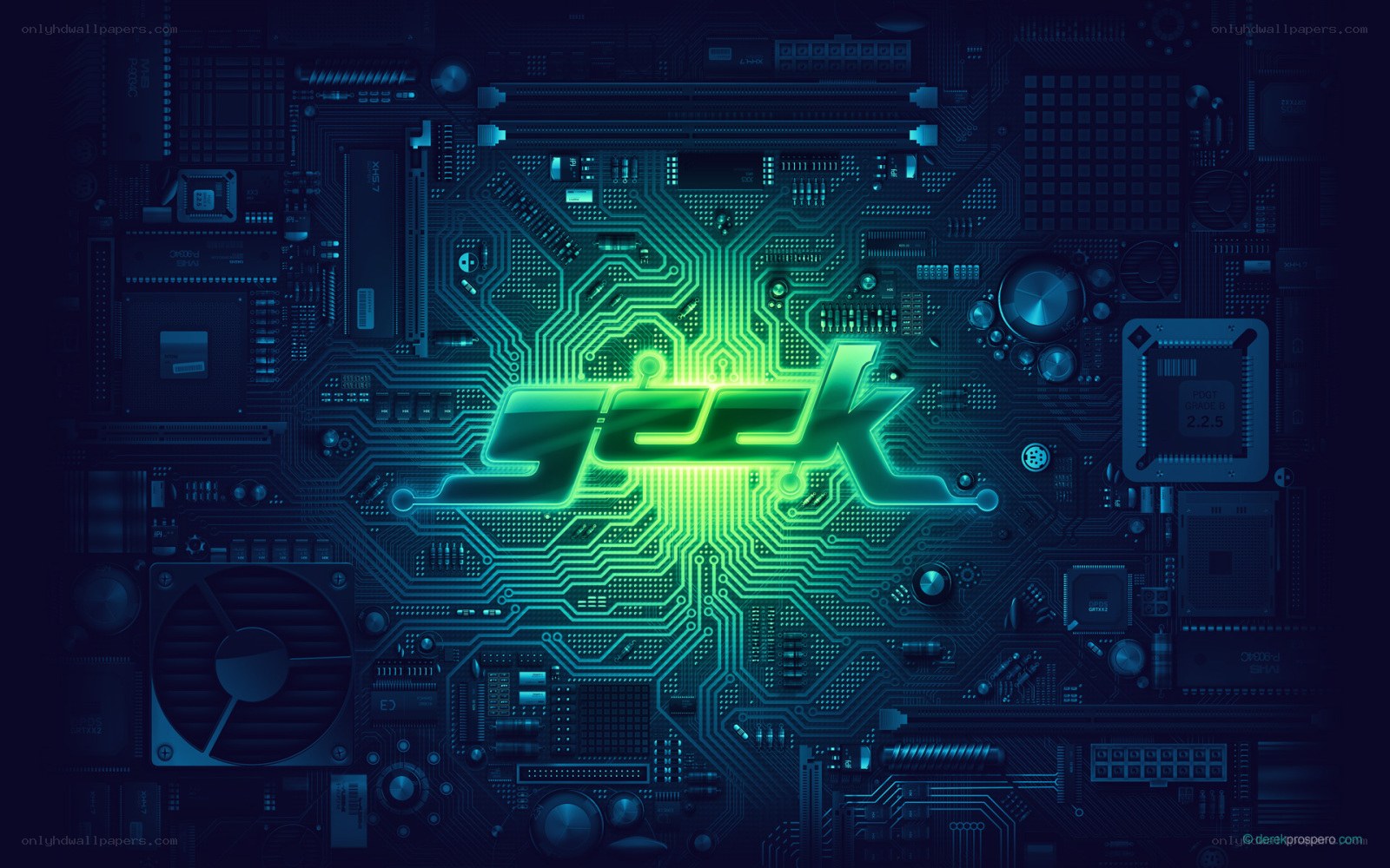 geek circuit board design