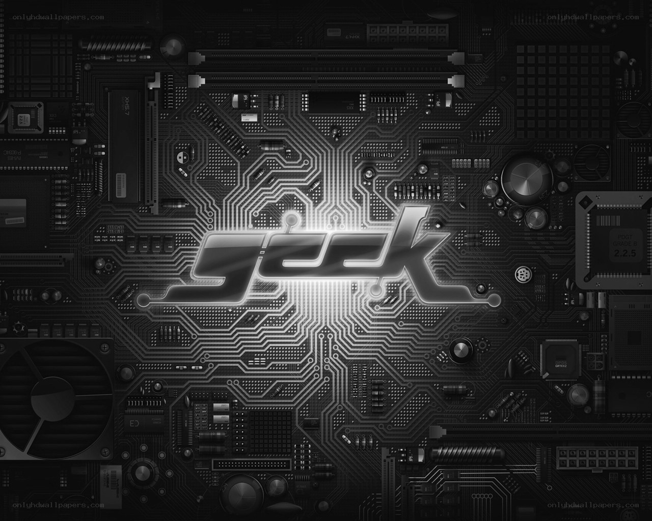 geek circuit board design
