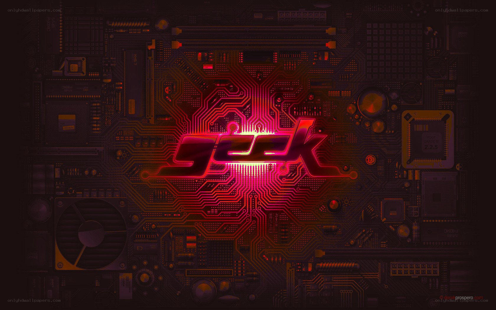geek circuit board design