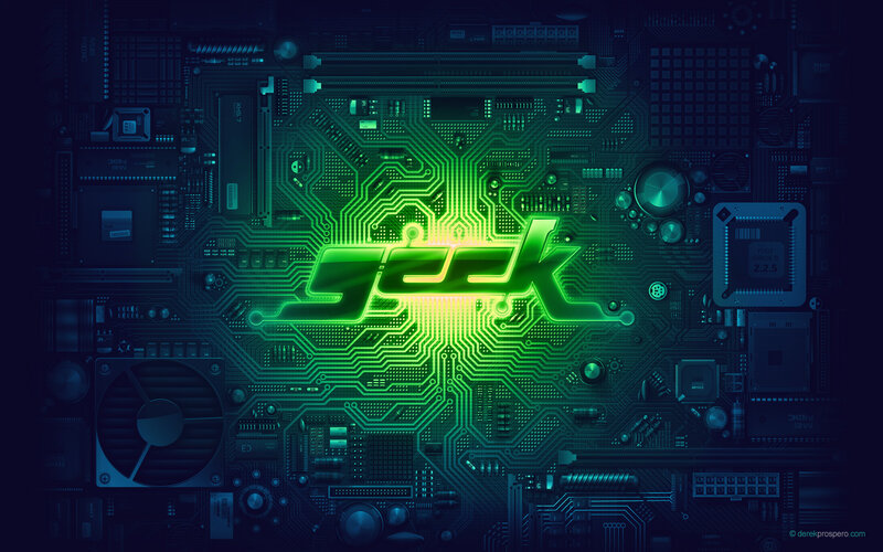 geek circuit board design