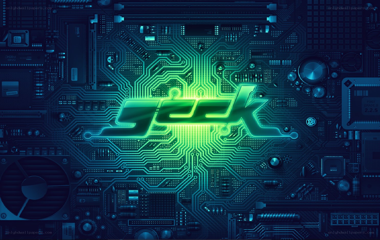 geek circuit board design