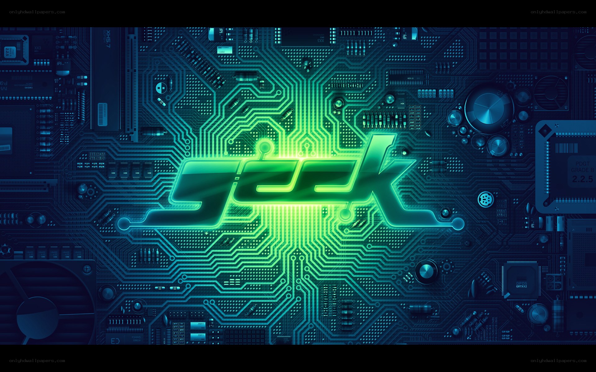 geek circuit board design