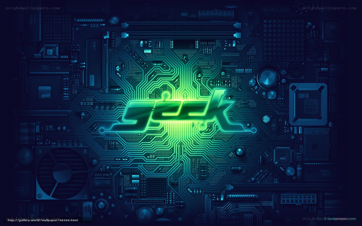 geek circuit board design