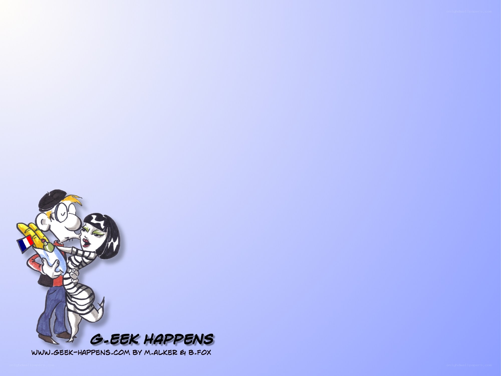 Geek Happens cartoon