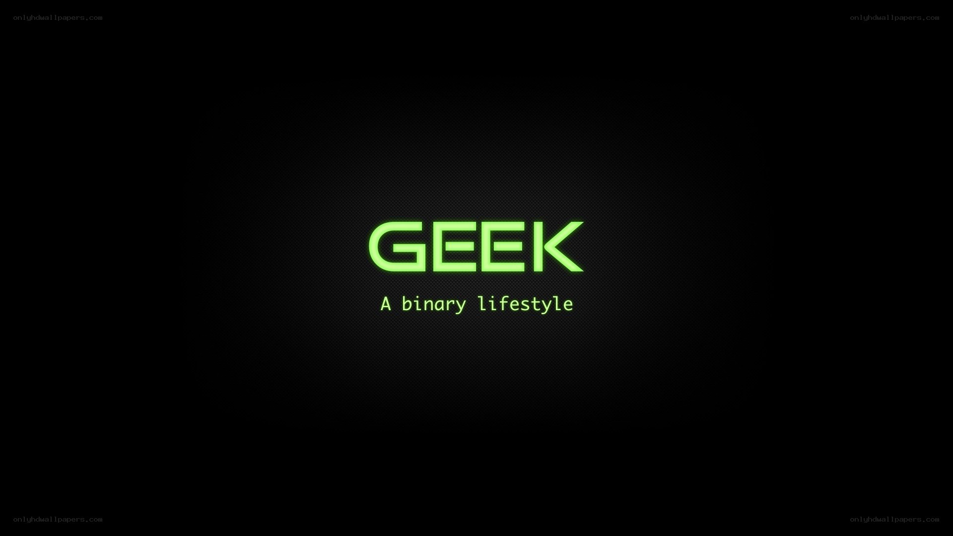geek lifestyle text