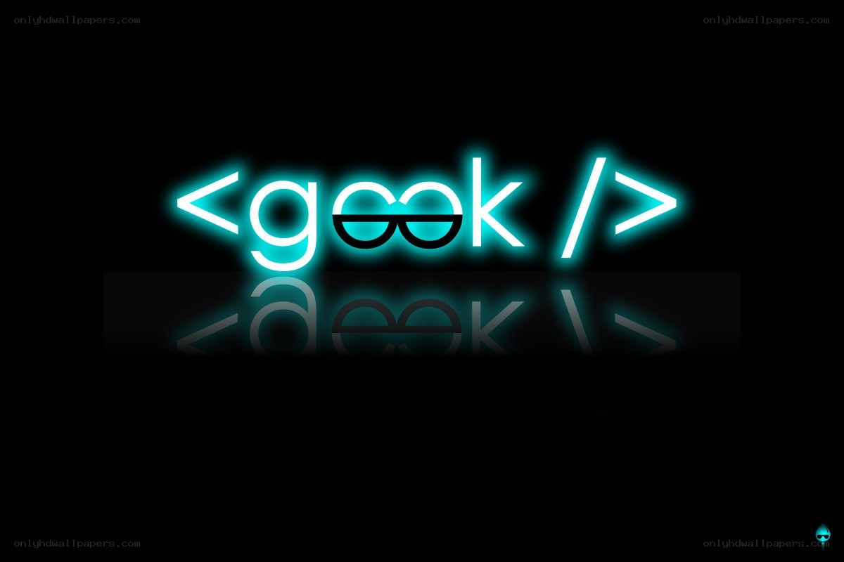 <geek /> neon sign