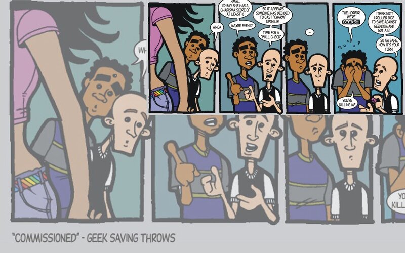 Geek Saving Throws comic