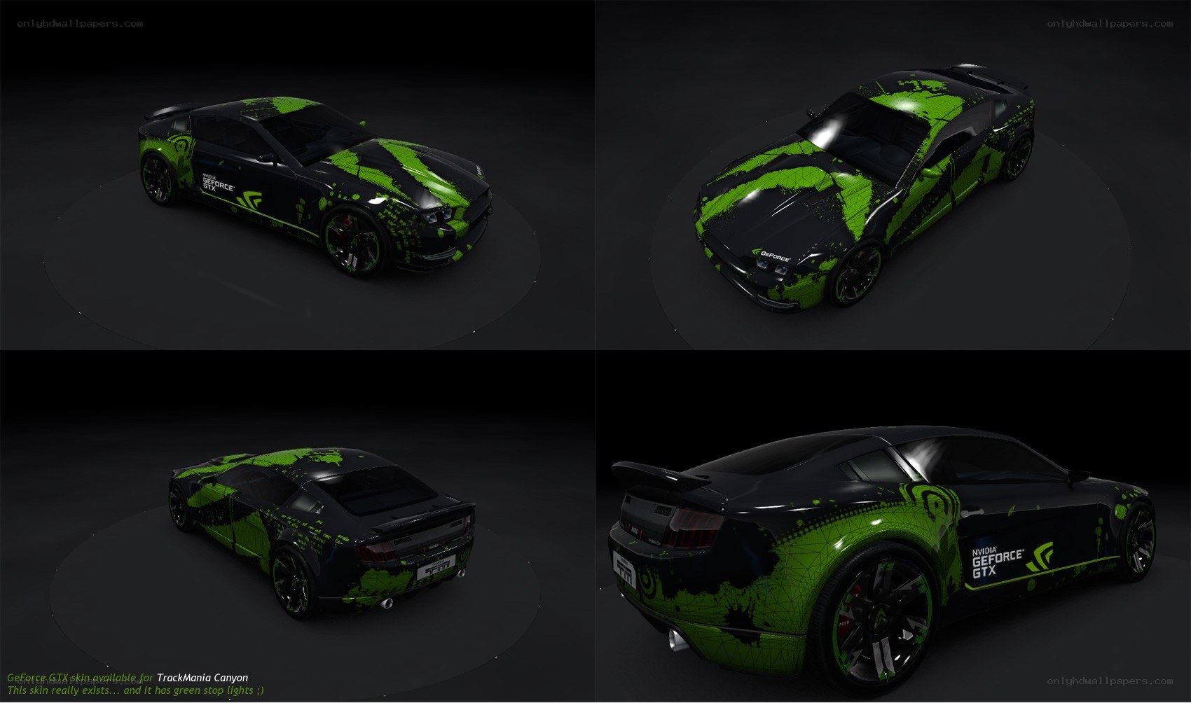 GeForce GTX car skin