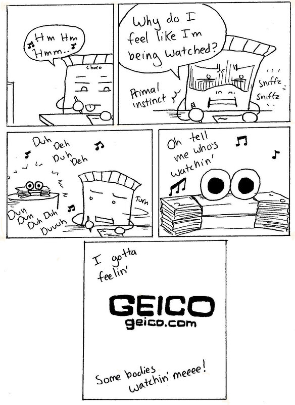 Geico comic strip
