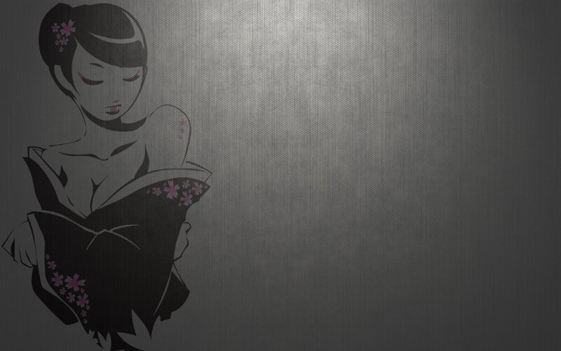 Geisha Holding Book — Black