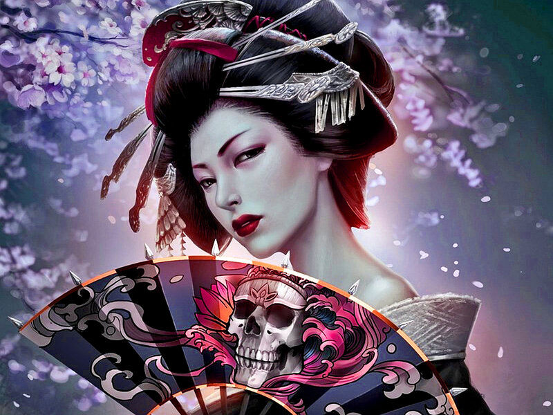 Geisha Holding Fan