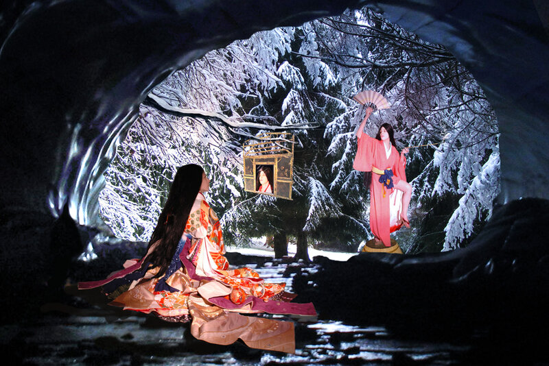 Geisha in Snow Cave
