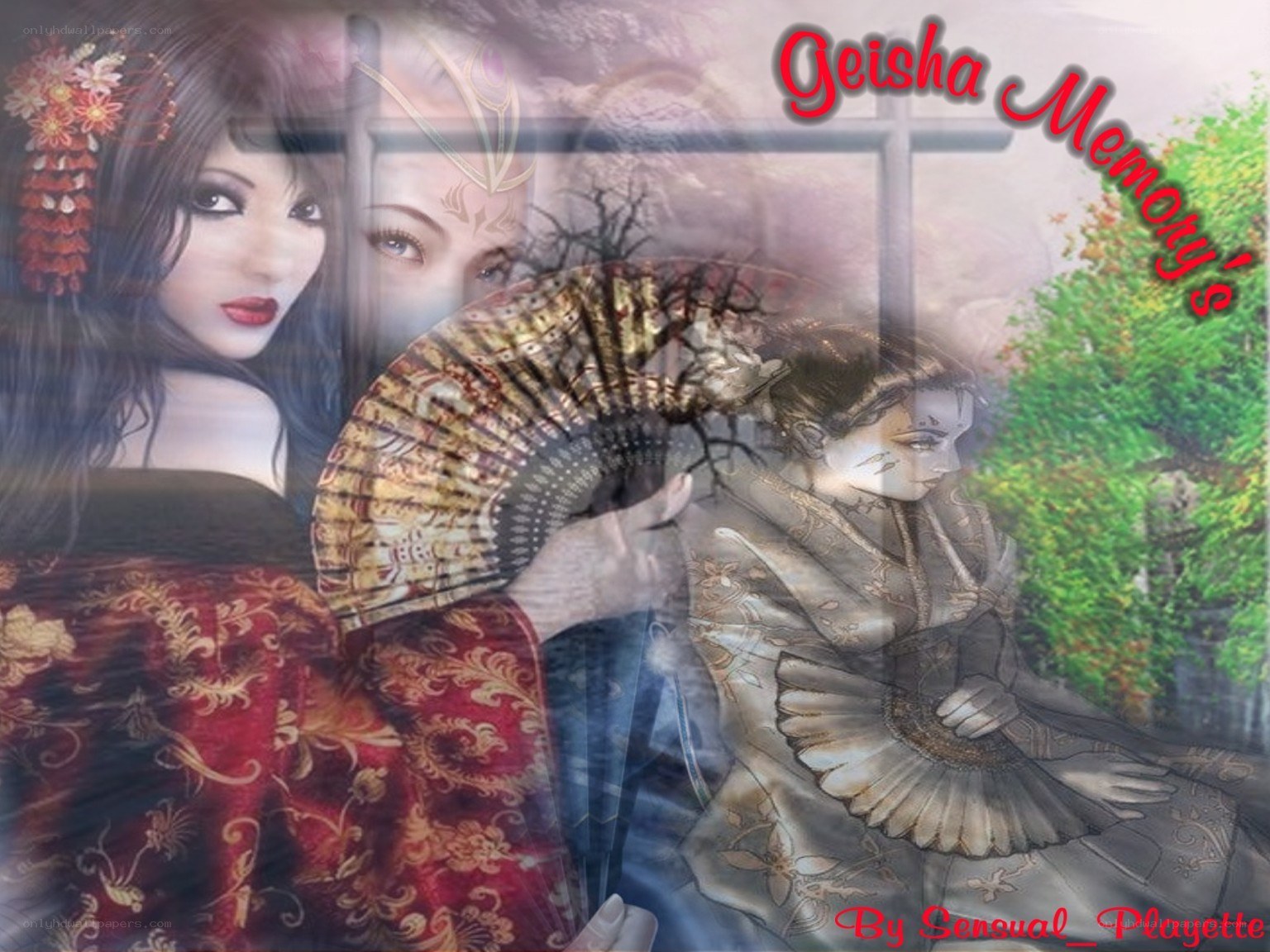 Geisha Memory's artwork