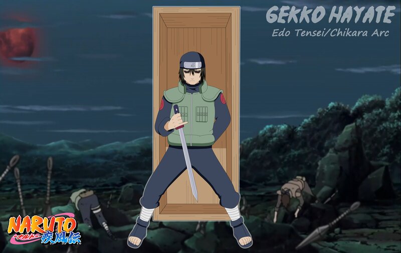 Gekko Hayate in a Coffin