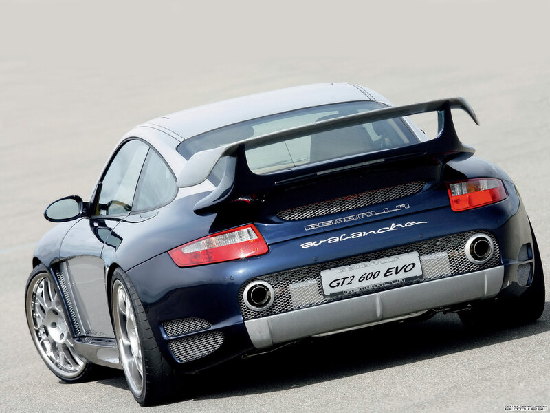 Gemballa GT2 600 EVO rear view