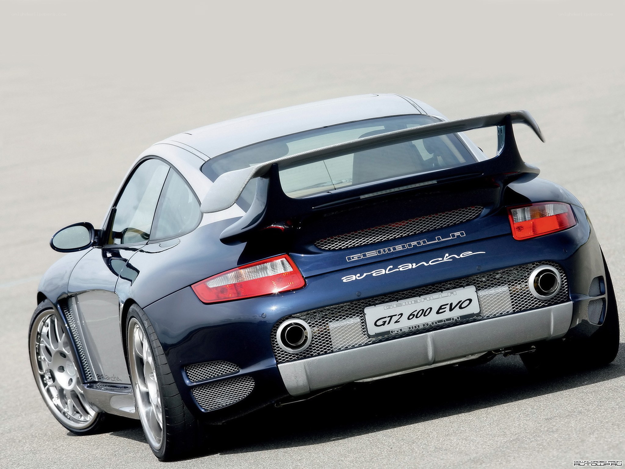 Gemballa GT2 600 EVO rear view