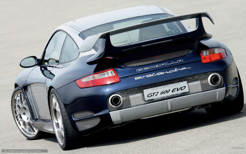 Gemballa GT2 600 EVO rear view