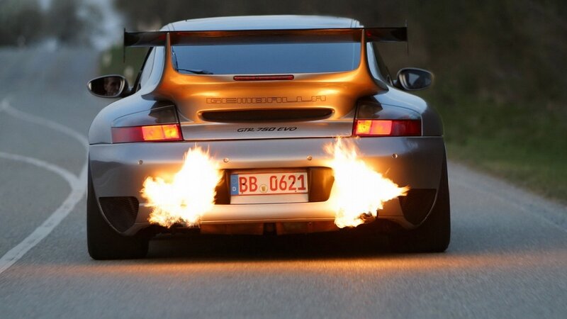 Gemballla GTR 750 EVO with flames