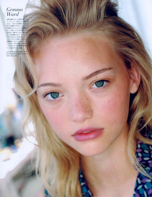 Gemma Ward portrait