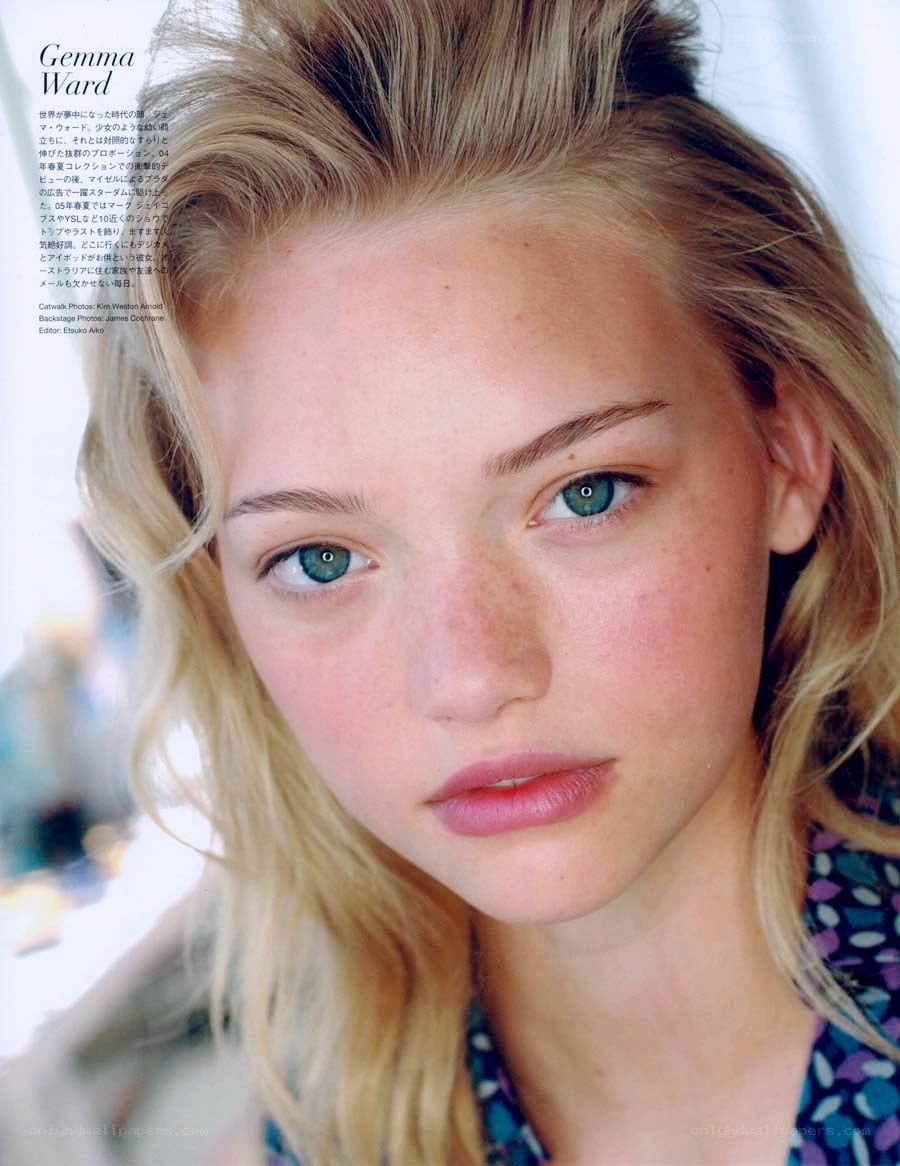 Gemma Ward portrait