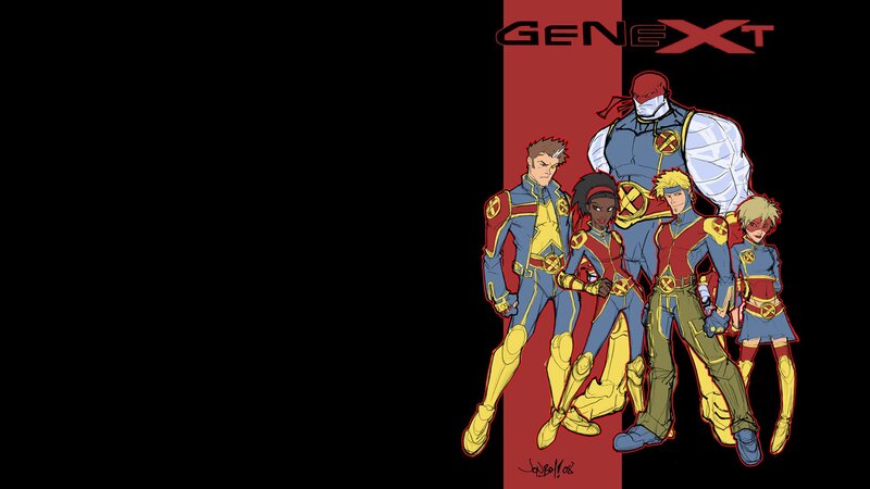 Gen X team illustration