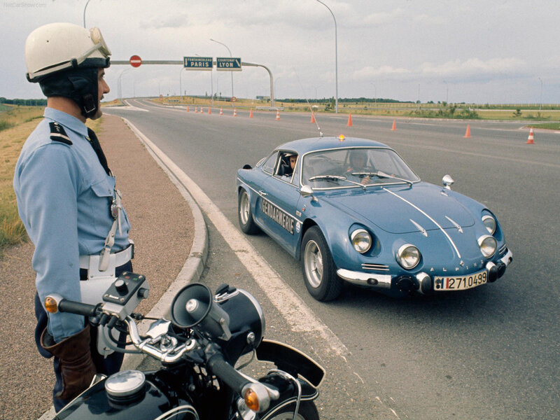 Gendarmerie Officer with Car