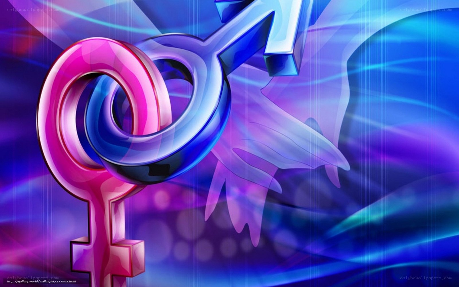 gender symbols abstract art