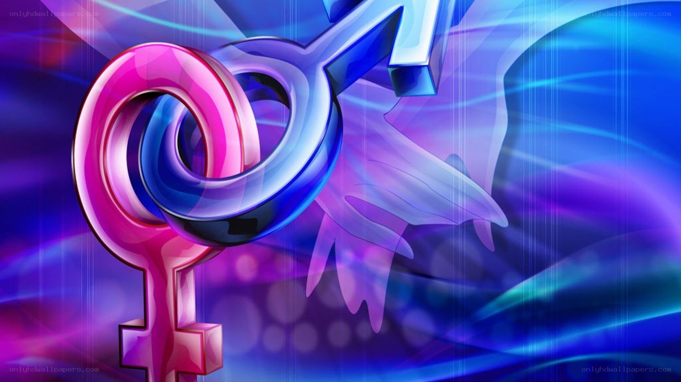 gender symbols intertwined