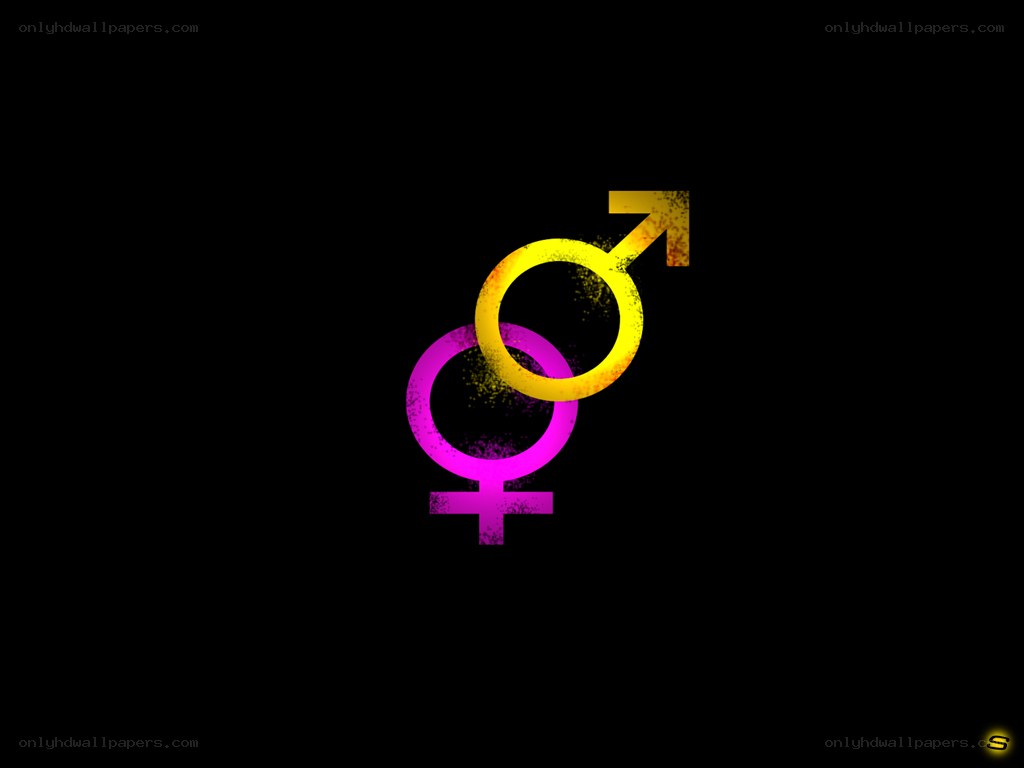 gender symbols overlapping