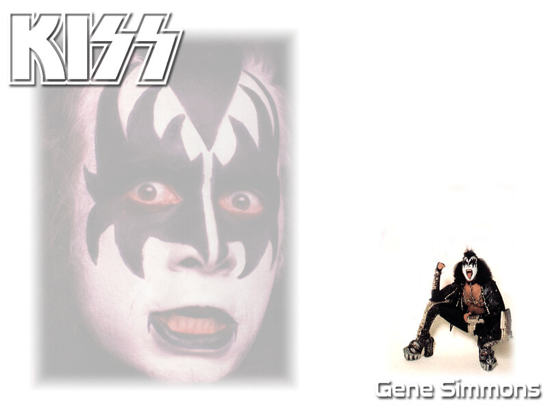 Gene Simmons in Makeup