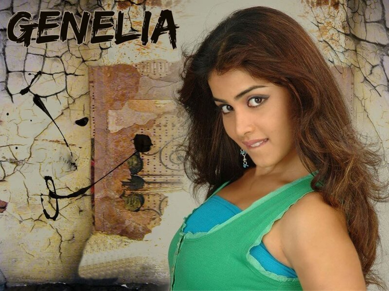 Genelia in green top
