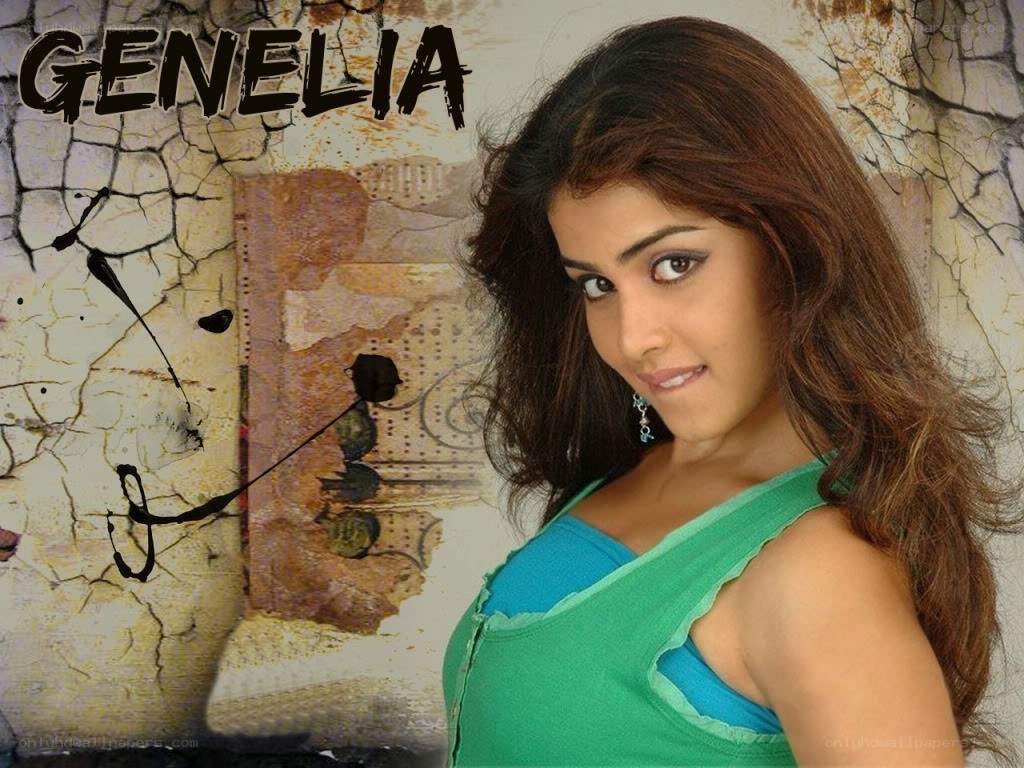 Genelia in green top