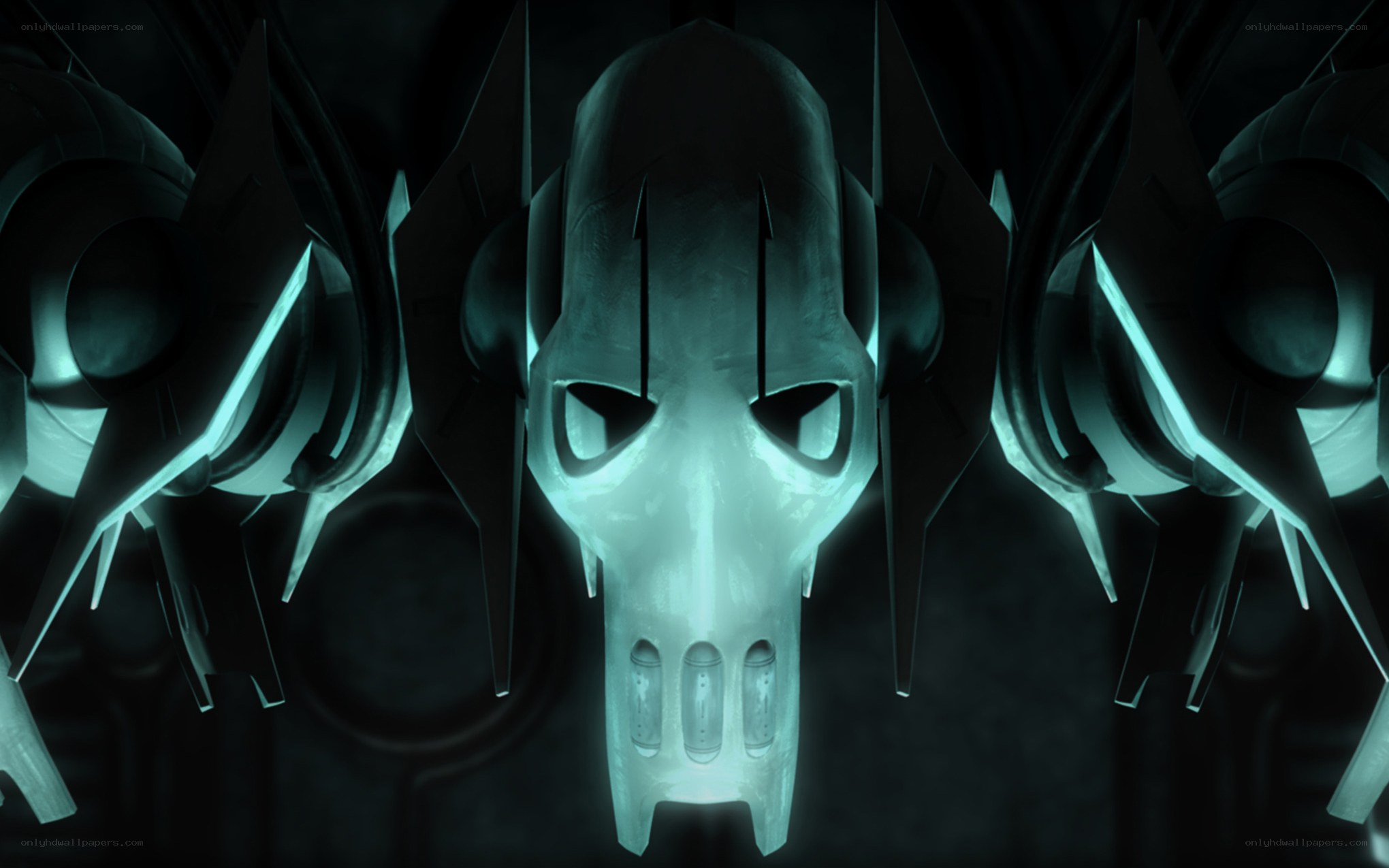 General Grievous helmet close-up