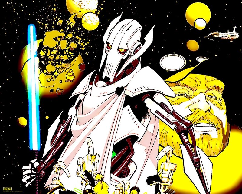 General Grievous in battle