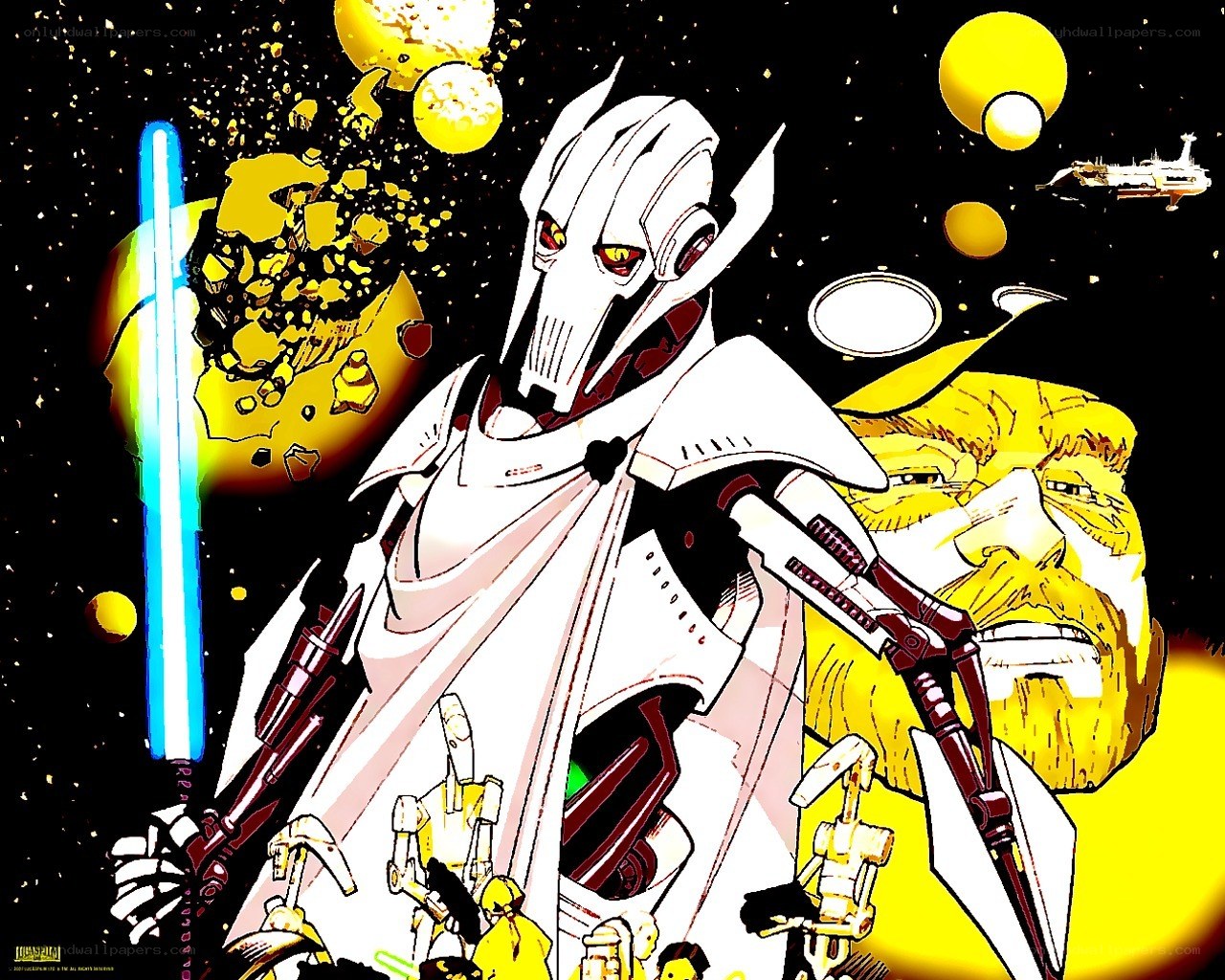 General Grievous in battle
