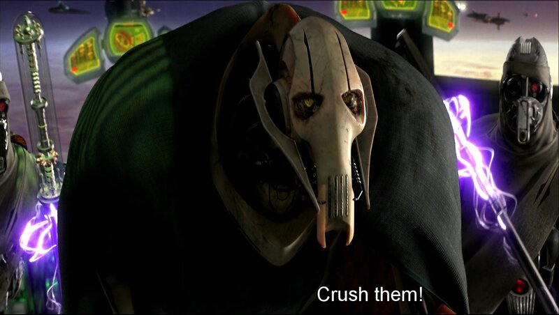 General Grievous in Cockpit