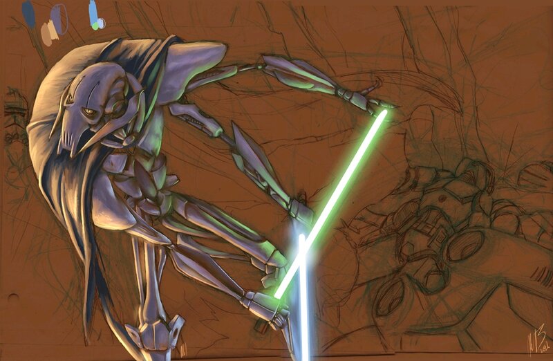 General Grievous in combat
