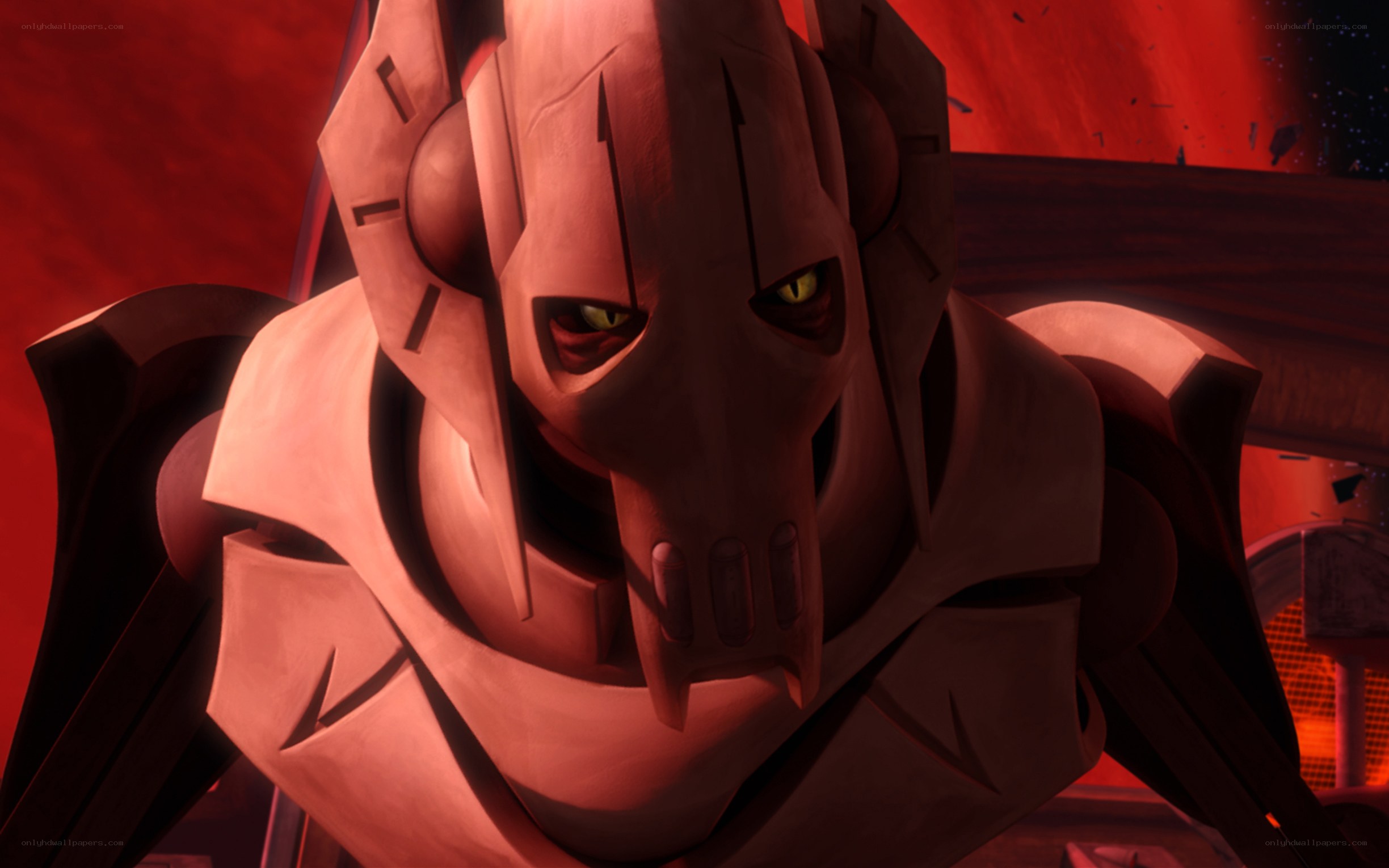 General Grievous in red light