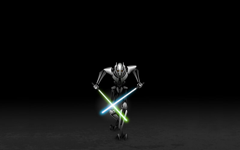 General Grievous with lightsabers