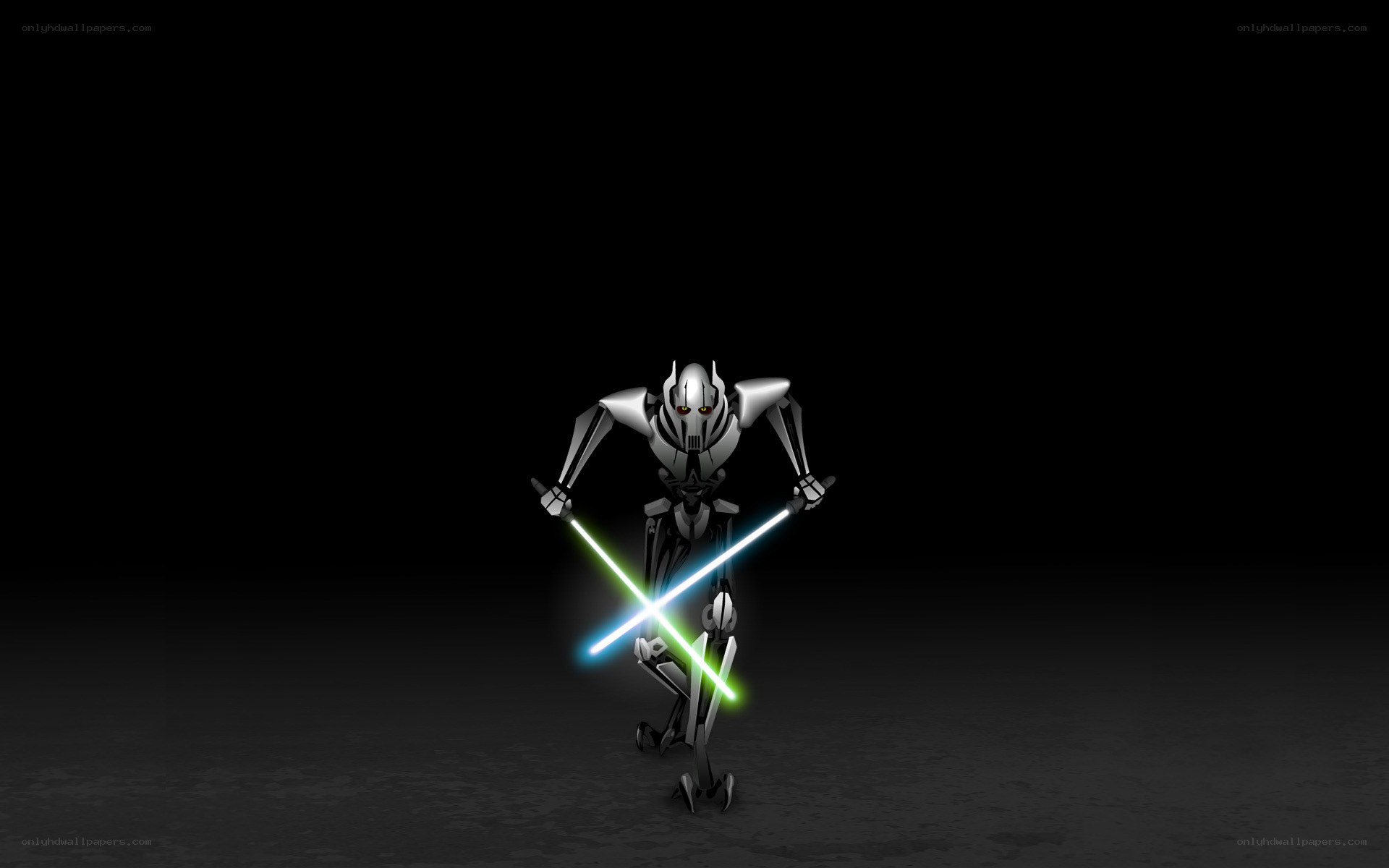 General Grievous with lightsabers