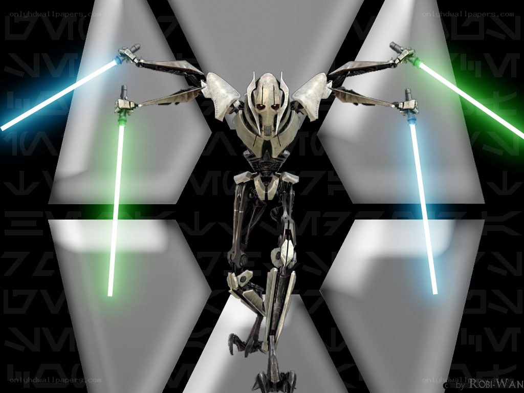 General Grievous with lightsabers