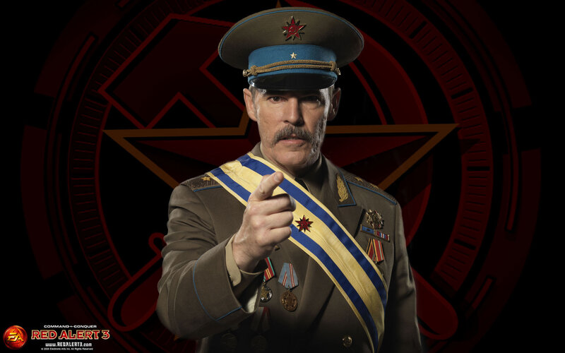 General in Red Alert uniform