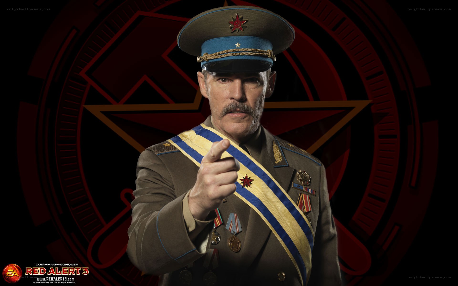 General in Red Alert uniform
