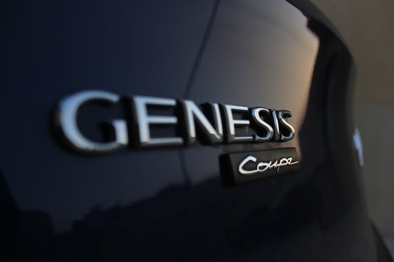 Genesis Coupe Badge