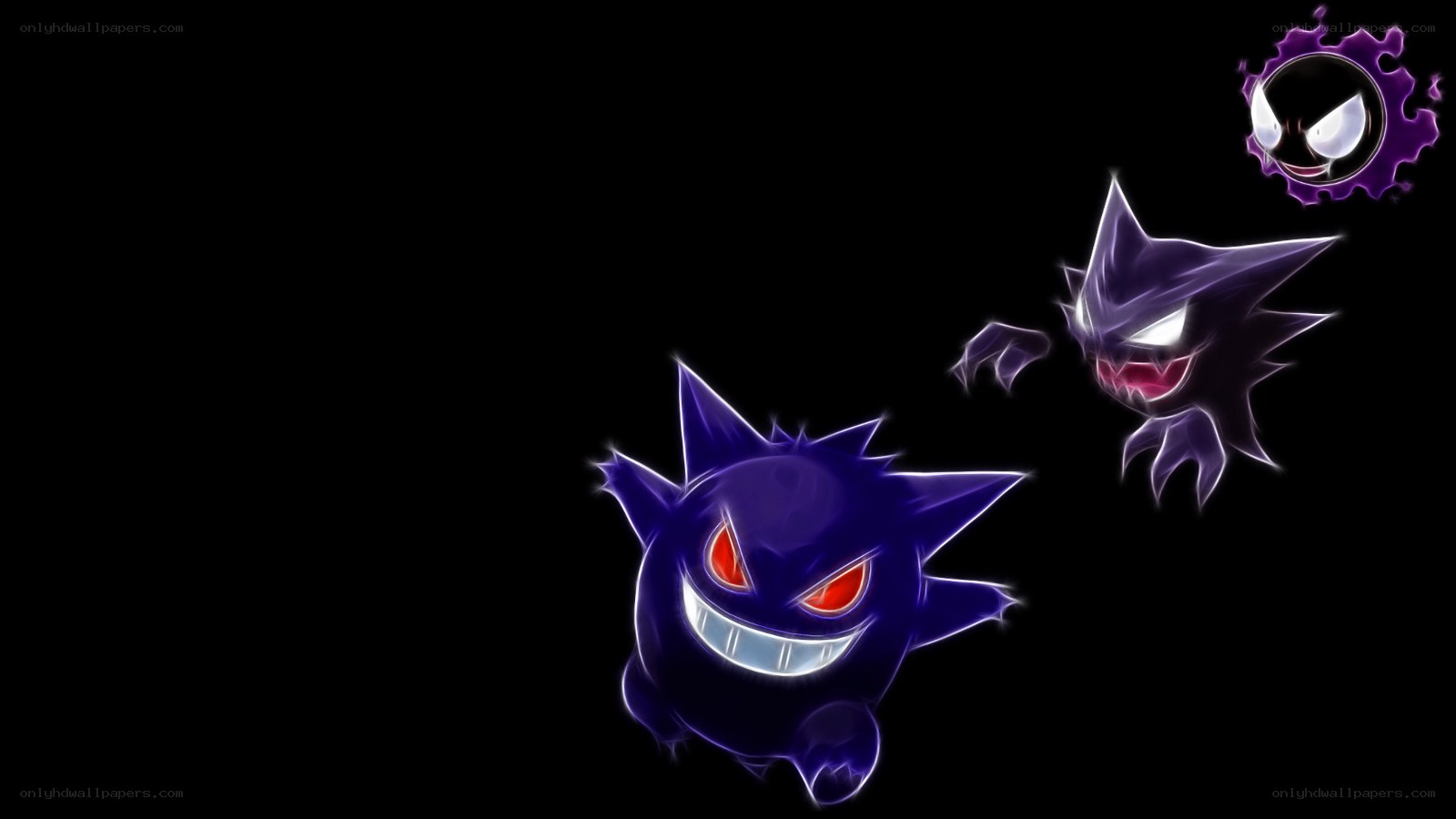 Gengar and Gengar Ghost